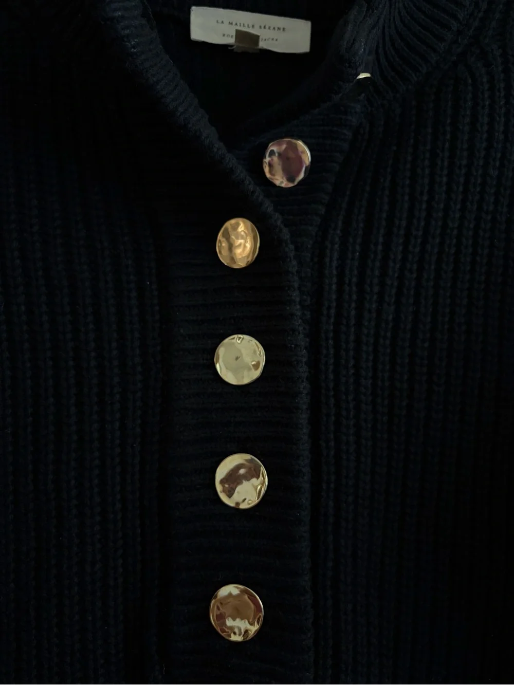 Sezane Lucas Jumper Black XS - Picture 7 of 11